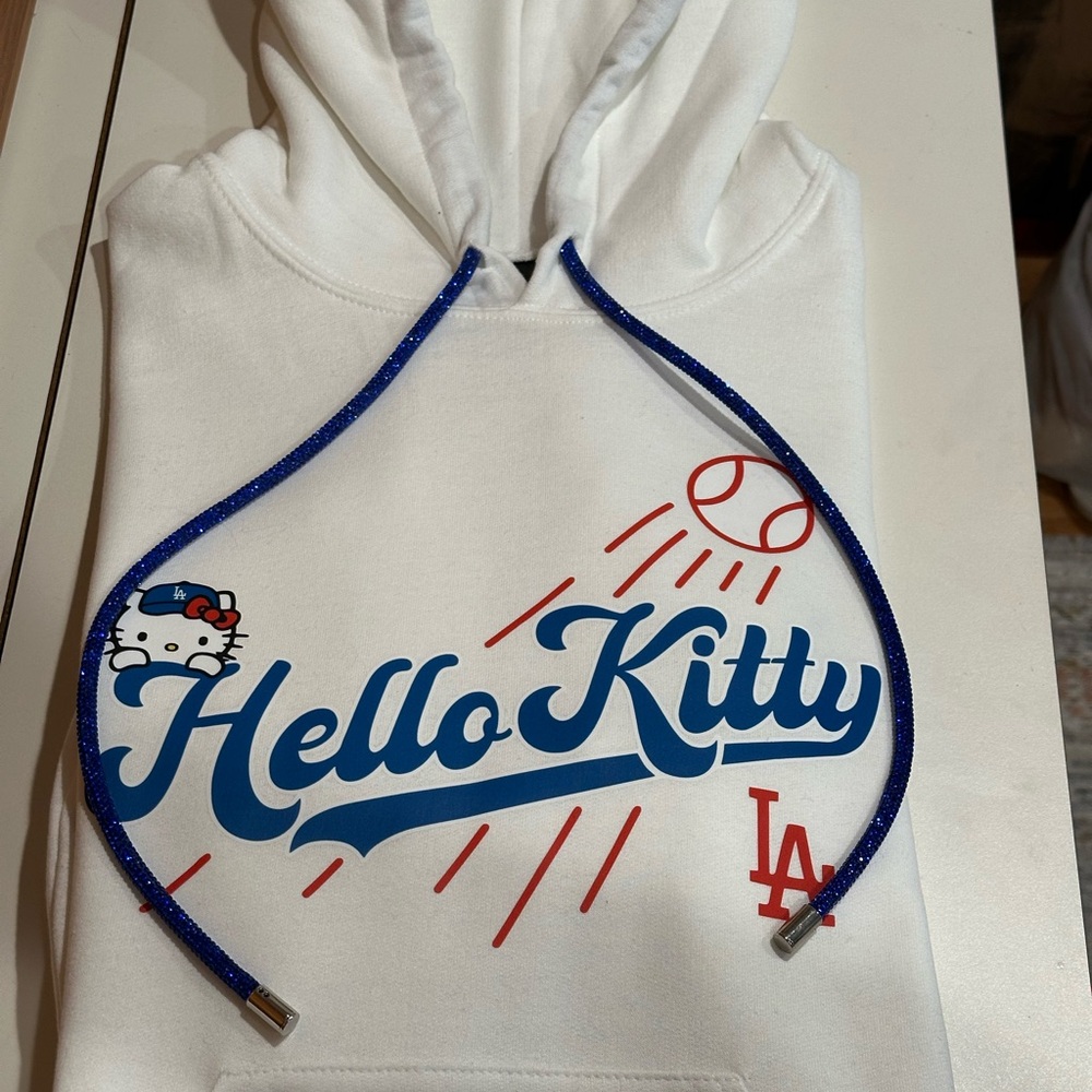 Hello Kitty White and Blue Hoodie